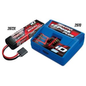 Traxxas Pack chargeur 2970G + 1 x LIPO 3S 5000MAH 2872X prise Traxxas – Réf 2970G-3S