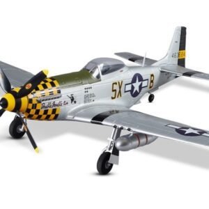Derbee Avion Derbee 750mm P-51D Mustang Warbird PNP kit DB003PG