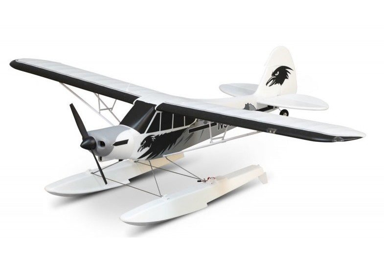 FMS Avion PA-18 Super Cub PNP kit reflex system 1700mm + Flotteur FMS110F